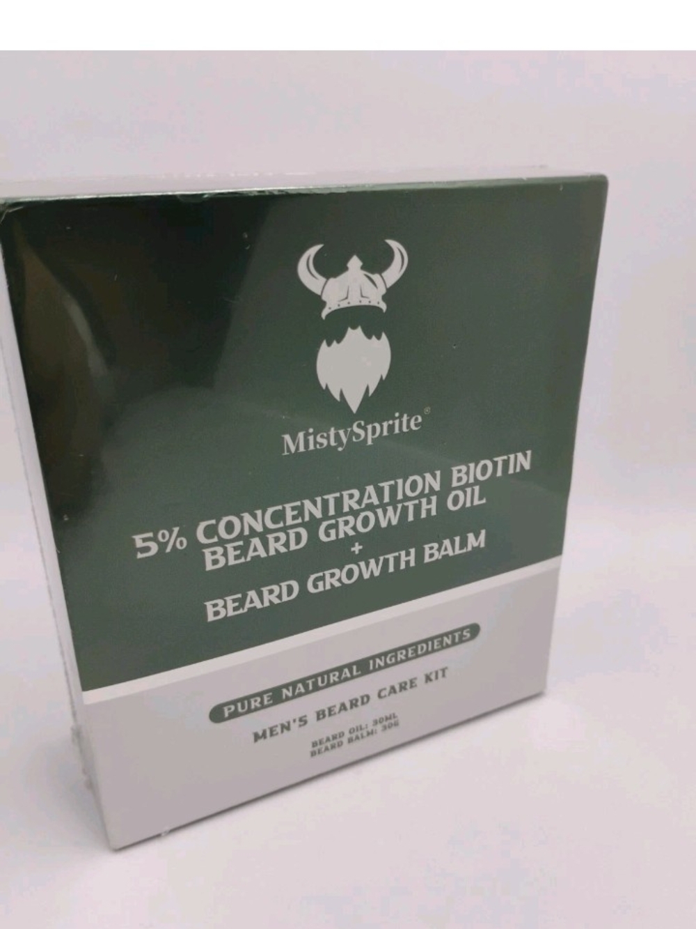 MistySprite 5% Beard Growth Oil And Balm